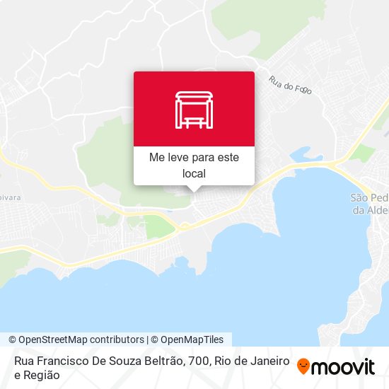 Rua Francisco De Souza Beltrão, 700 mapa