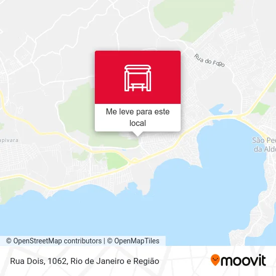 Rua Dois, 1062 mapa