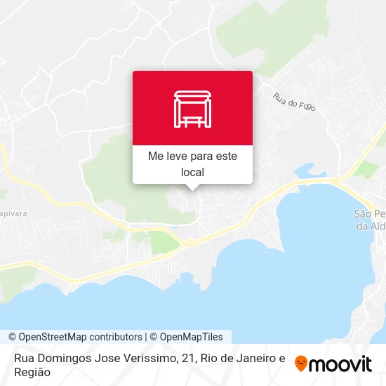 Rua Domingos Jose Verissimo, 21 mapa