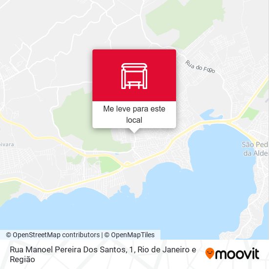 Rua Manoel Pereira Dos Santos, 1 mapa