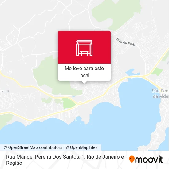 Rua Manoel Pereira Dos Santos, 1 mapa