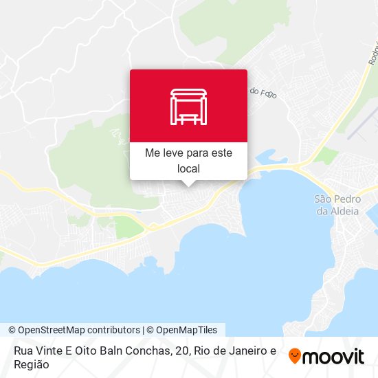 Rua Vinte E Oito Baln Conchas, 20 mapa
