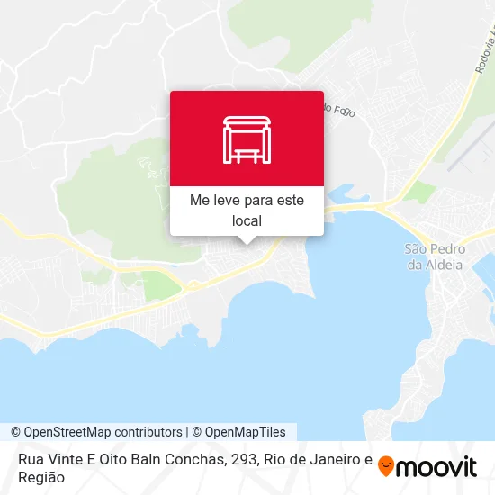 Rua Vinte E Oito Baln Conchas, 293 mapa
