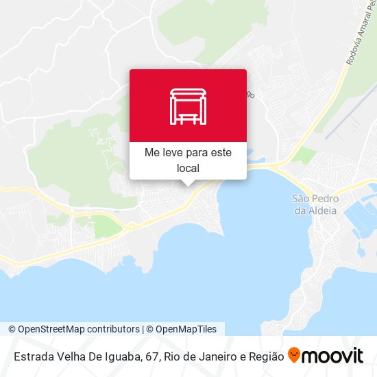 Estrada Velha De Iguaba, 67 mapa