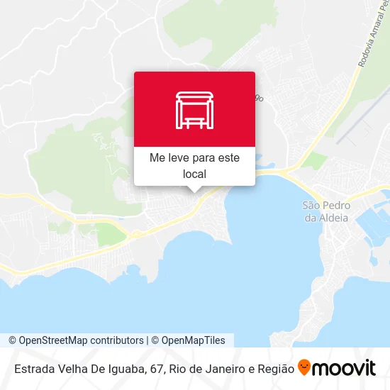 Estrada Velha De Iguaba, 67 mapa
