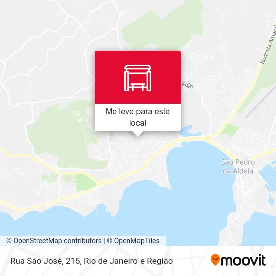 Rua São José, 215 mapa