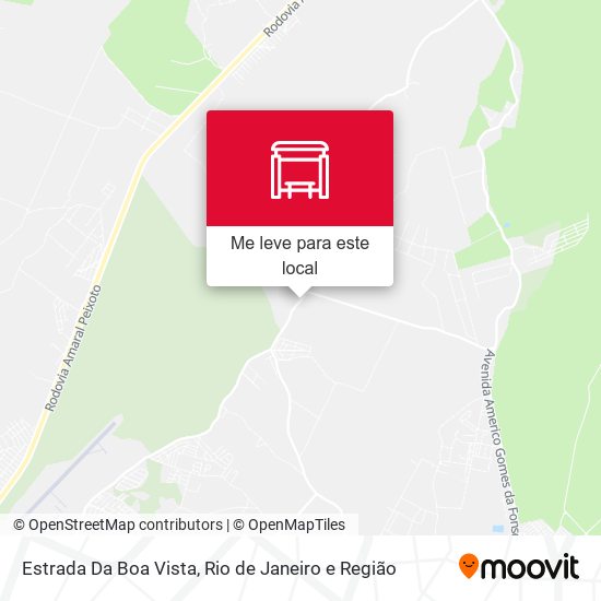 Estrada Da Boa Vista mapa