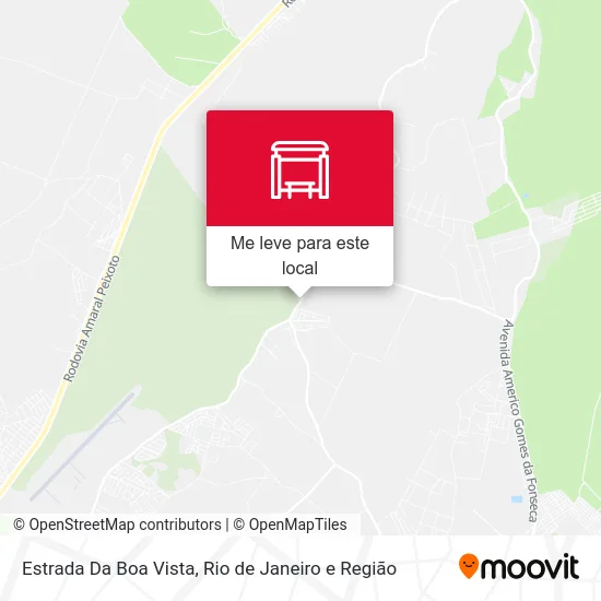 Estrada Da Boa Vista mapa