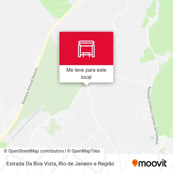 Estrada Da Boa Vista mapa