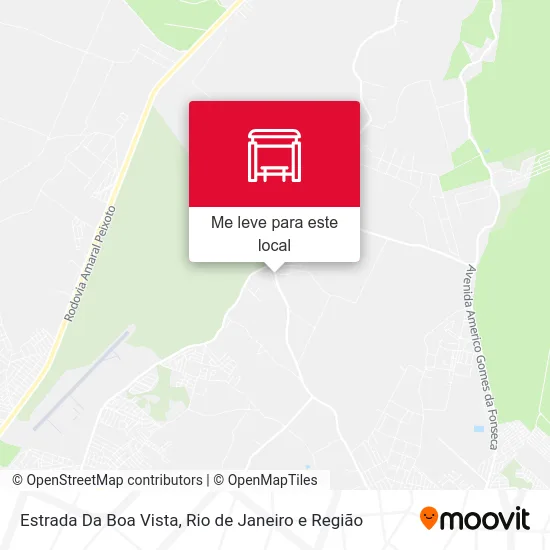 Estrada Da Boa Vista mapa