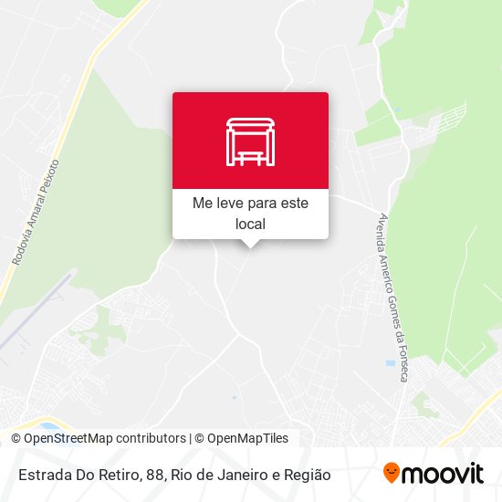 Estrada Do Retiro, 88 mapa