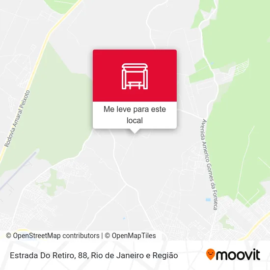Estrada Do Retiro, 88 mapa