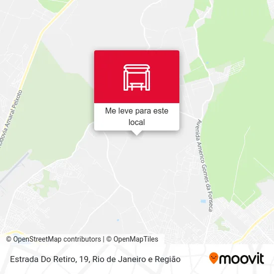 Estrada Do Retiro, 19 mapa