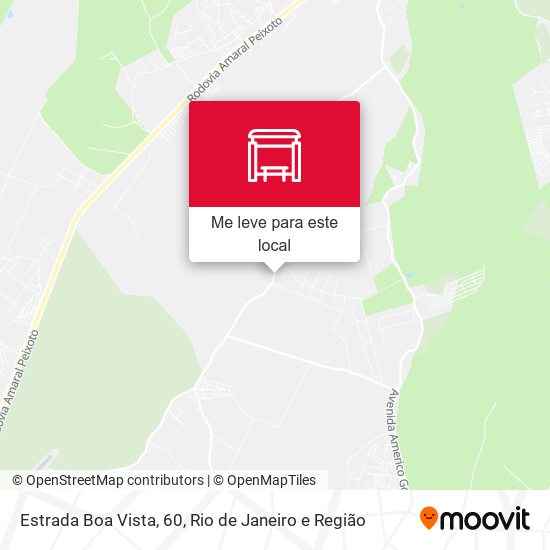 Estrada Boa Vista, 60 mapa