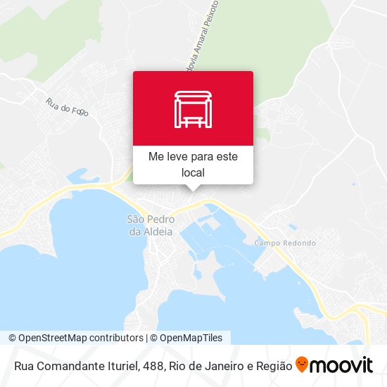 Rua Comandante Ituriel, 488 mapa