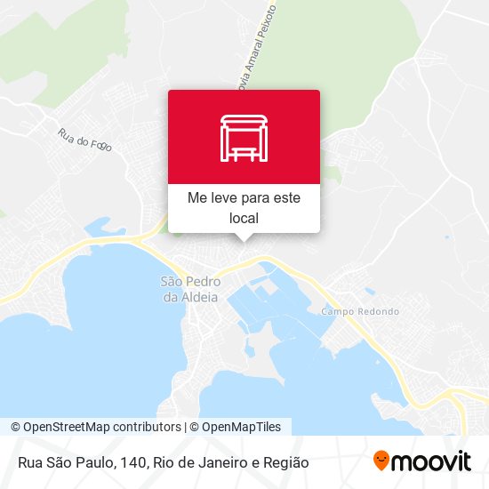 Rua São Paulo, 140 mapa