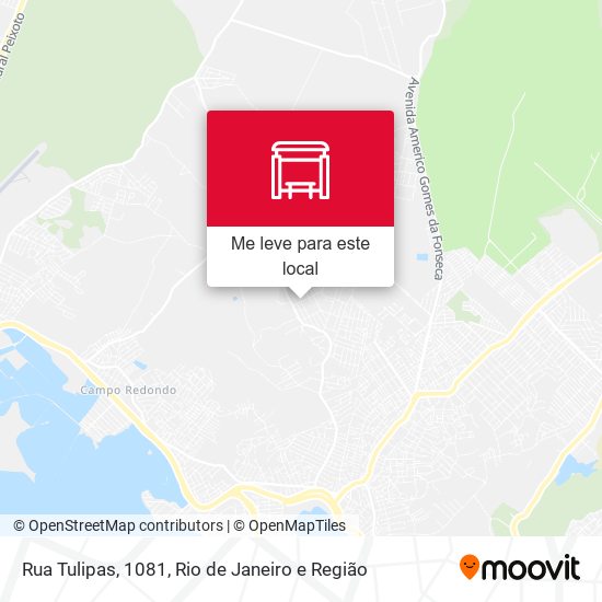 Rua Tulipas, 1081 mapa