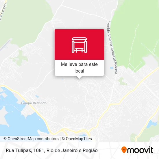 Rua Tulipas, 1081 mapa