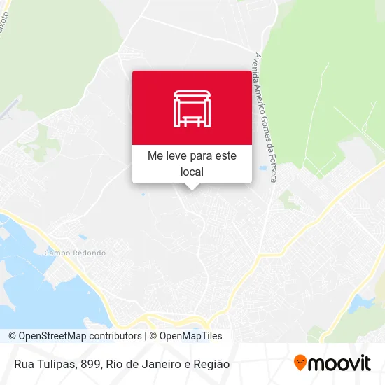 Rua Tulipas, 899 mapa