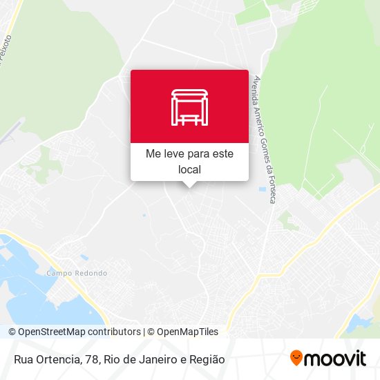 Rua Ortencia, 78 mapa