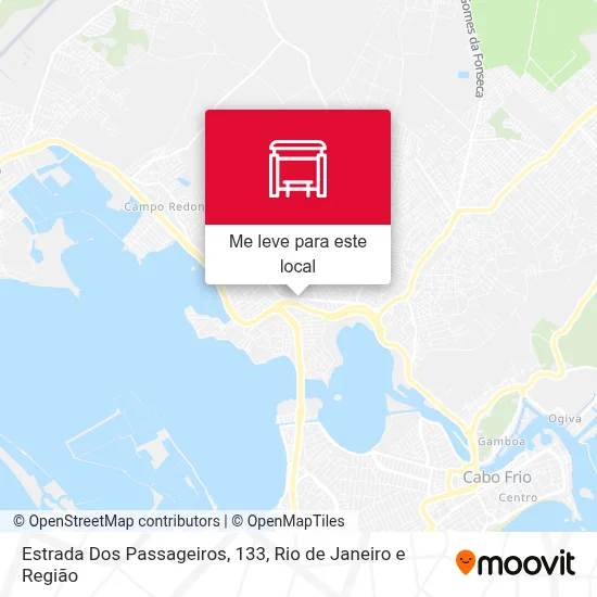 Estrada Dos Passageiros, 133 mapa