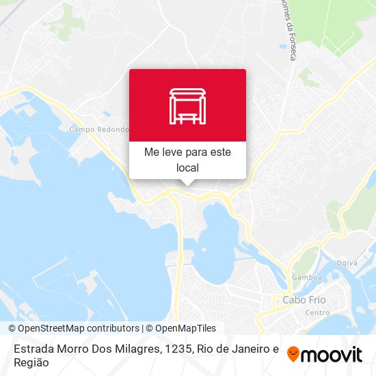 Estrada Morro Dos Milagres, 1235 mapa
