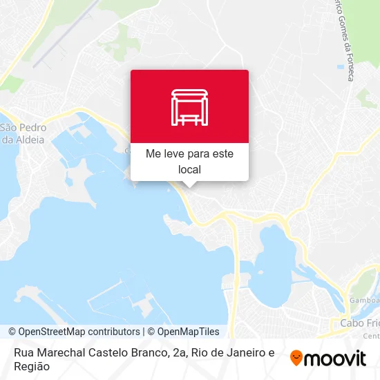 Rua Marechal Castelo Branco, 2a mapa
