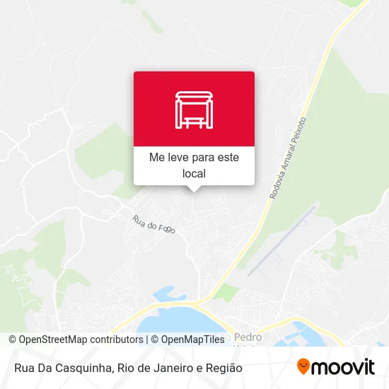 Rua Da Casquinha mapa