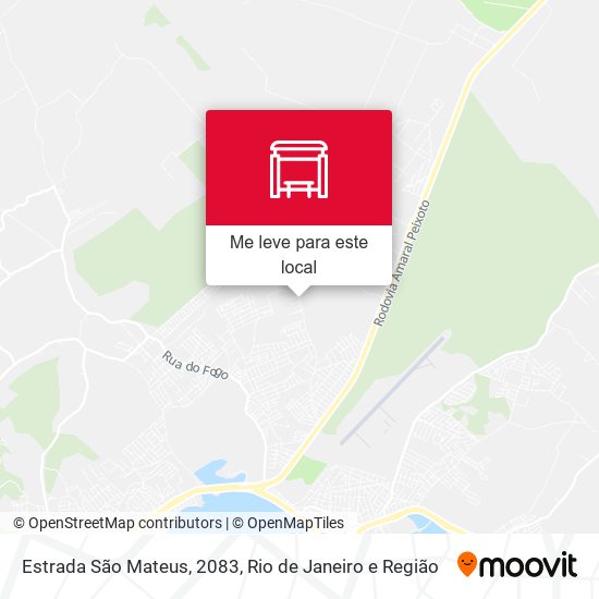 Estrada São Mateus, 2083 mapa