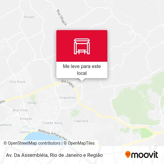 Av. Da Assembléia mapa