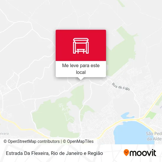 Estrada Da Flexeira mapa