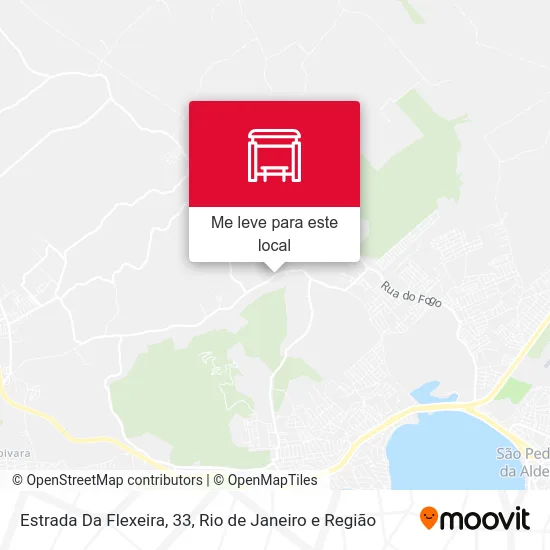 Estrada Da Flexeira, 33 mapa