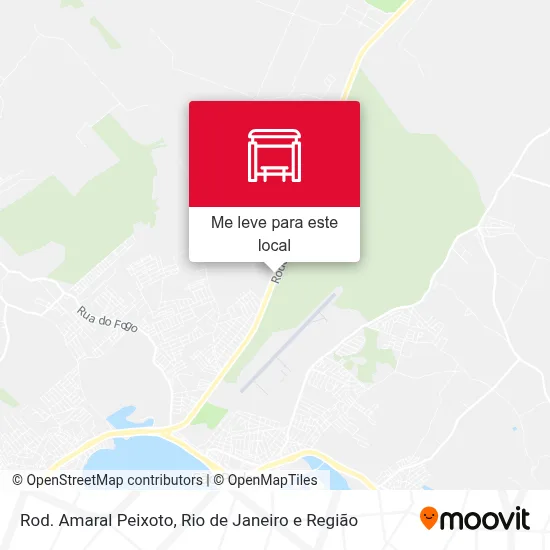 Rod. Amaral Peixoto mapa