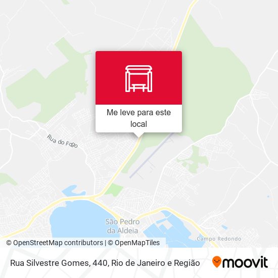 Rua Silvestre Gomes, 440 mapa
