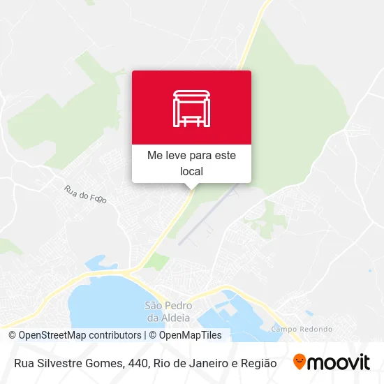Rua Silvestre Gomes, 440 mapa