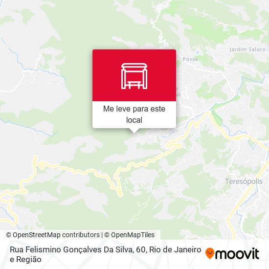 Rua Felismino Gonçalves Da Silva, 60 mapa