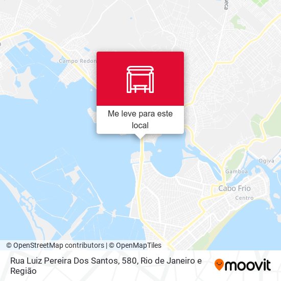 Rua Luiz Pereira Dos Santos, 580 mapa
