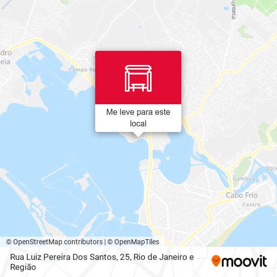 Rua Luiz Pereira Dos Santos, 25 mapa