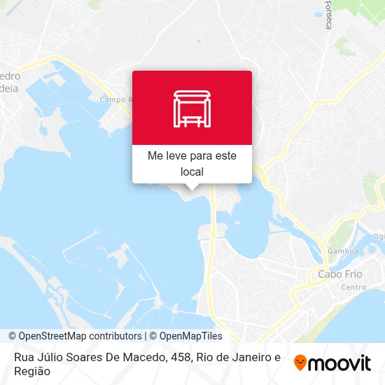 Rua Júlio Soares De Macedo, 458 mapa