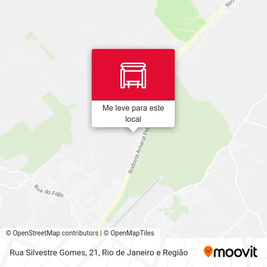 Rua Silvestre Gomes, 21 mapa