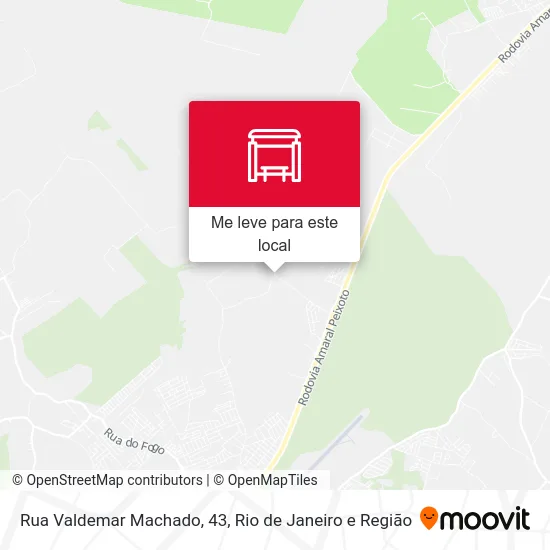 Rua Valdemar Machado, 43 mapa