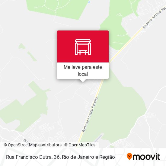 Rua Francisco Dutra, 36 mapa