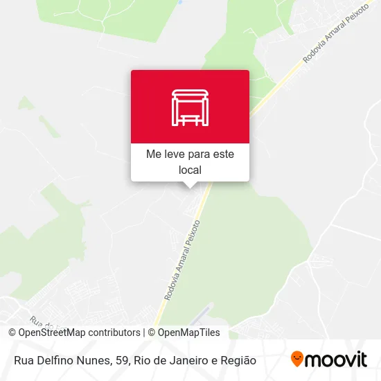 Rua Delfino Nunes, 59 mapa