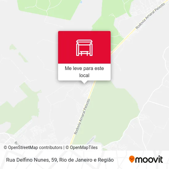Rua Delfino Nunes, 59 mapa