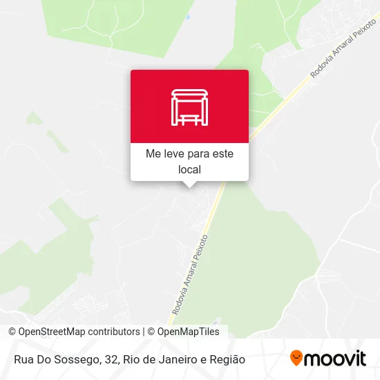 Rua Do Sossego, 32 mapa