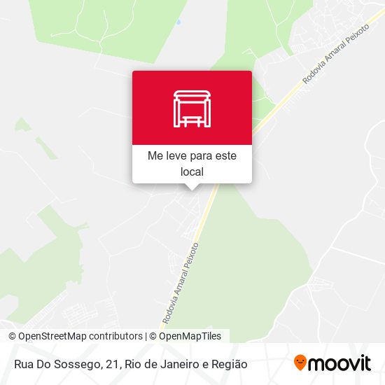 Rua Do Sossego, 21 mapa