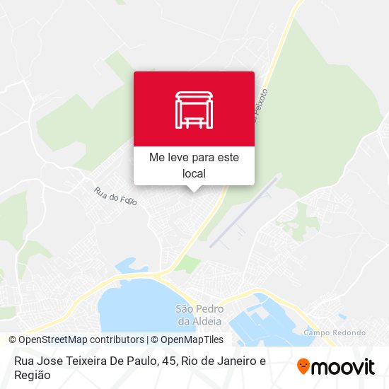 Rua Jose Teixeira De Paulo, 45 mapa