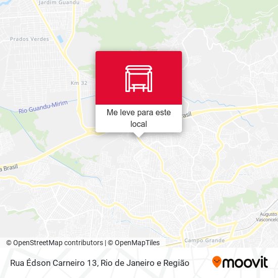 Rua Édson Carneiro 13 mapa