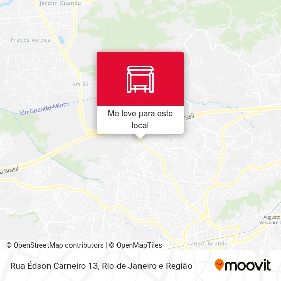Rua Édson Carneiro 13 mapa