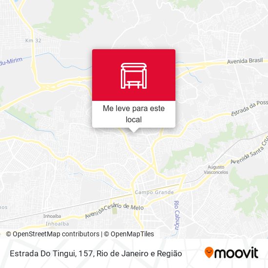Estrada Do Tingui, 157 mapa